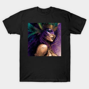 Mardi Gras Regal Queen T-Shirt